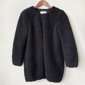 ARITZIA | WILFRED SHERPA TEDDY JACKET Black S